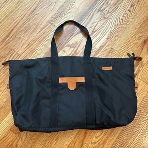 Hartmann Black Nylon Duffel Bag